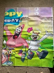 47 Pcs SpongeBob SquarePants Happy Birthday Party Decoration Complete Set..
