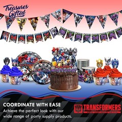 Officially Licensed Transformers Birthday Banner Pennants 2 Pack – Transforme…