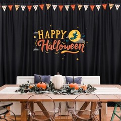 Luxurious Black Curtain Panels – 5ft x 10ft Design for Stunning Event Backdrops