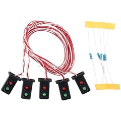 Dwarf Signals Sand Table Model Materials Traffic Light Train Model Signal-Light