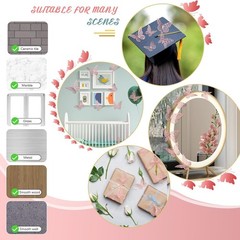 3D Pink Butterfly Wall Decor 3 Sizes 4 Styles Butterfly Party Decorations Cak…