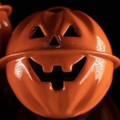 20Pcs 4cm 1.6″ DIY Halloween Pumpkin Head Bells Tree Decorations Hanging Decor