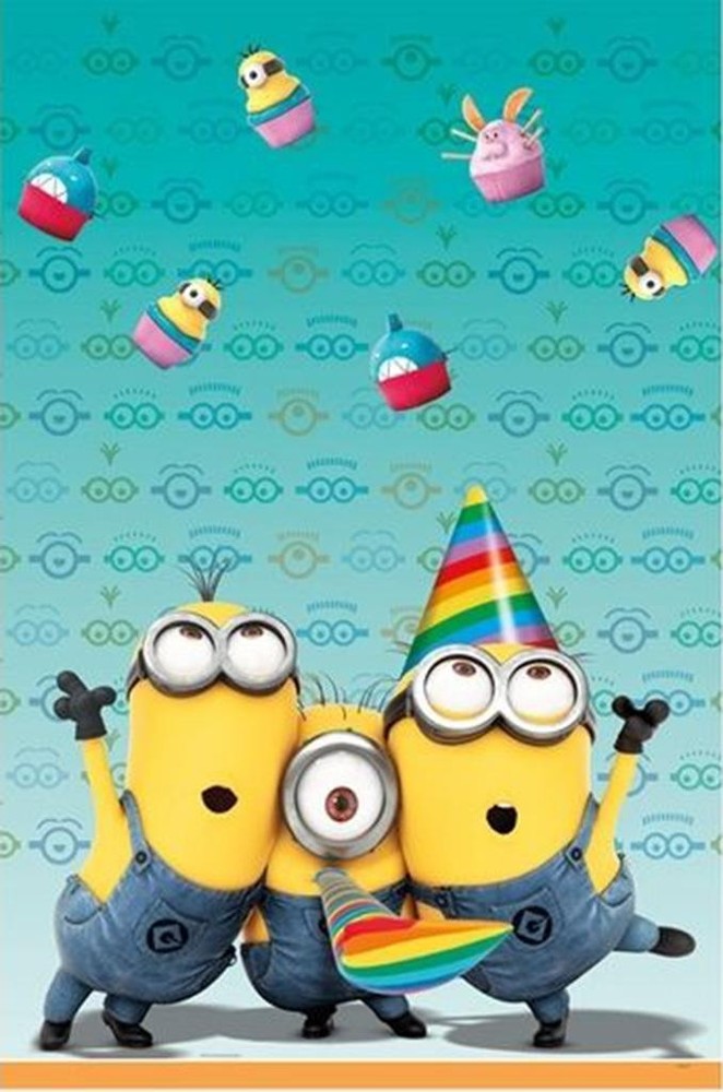 Despicable Me 2 Tablecover 1 Per Package by Unique Birthday Party Supplies New