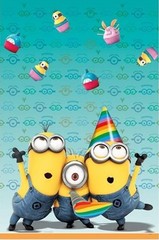 Despicable Me 2 Tablecover 1 Per Package by Unique Birthday Party Supplies New