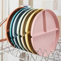 (5 Pack) Portion Control Plate for Balanced 9inch, Warm Series – 5PACK-9IN