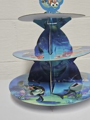 Finding Dory Finding NEMO Cupcake DISPLAY Stand Cardboard Kids Birthday Party