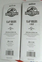 8 Pack Jurassic World Dinosaur Birthday Party Slap Ruler Bracelets Favors Lot