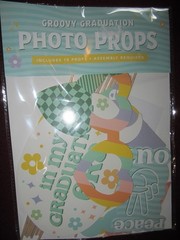 Groovy Graduation Photo Props New, Sealed Peace Hearts Cap and more All ages NEW