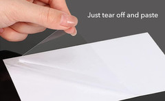 Adhesive and Electrostatic Stickers for Dash Cam Mounting Gray