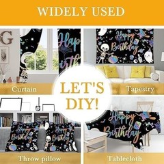 Mocsick Halloween Happy Birthday Backdrop Boo Spooktacular Halloween Paty Decora