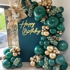 Happy Birthday Sign for Backdrop – Glitter Felt Happy Birthday Letter Sign fo…