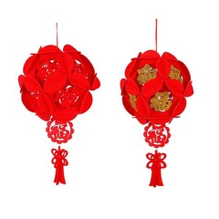 Hanging Chinese Red Lanterns Chinese New Year Decoration for Kids Adults Favor