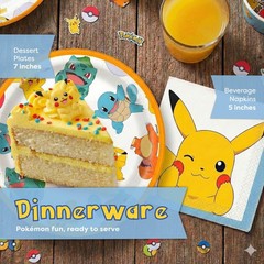 Pokemon Birthday Decorations Party Supplies for 16 – Officially Multicolor