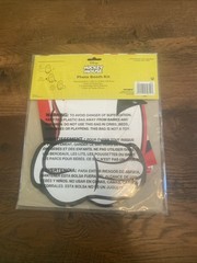 Disney Mickey Mouse Photo Booth Kit Backdrop Ears 7 piece Party Supply