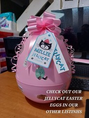 CAT BIRTHDAY BANNER CUSTOM PERSONALIZED DECOR NAME PARTY PHOTO JELLY