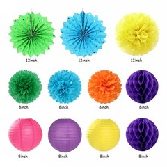 Rainbow Friends Colorful Party-decorations – 21pcs Girls Boys Happy Banner Ga…