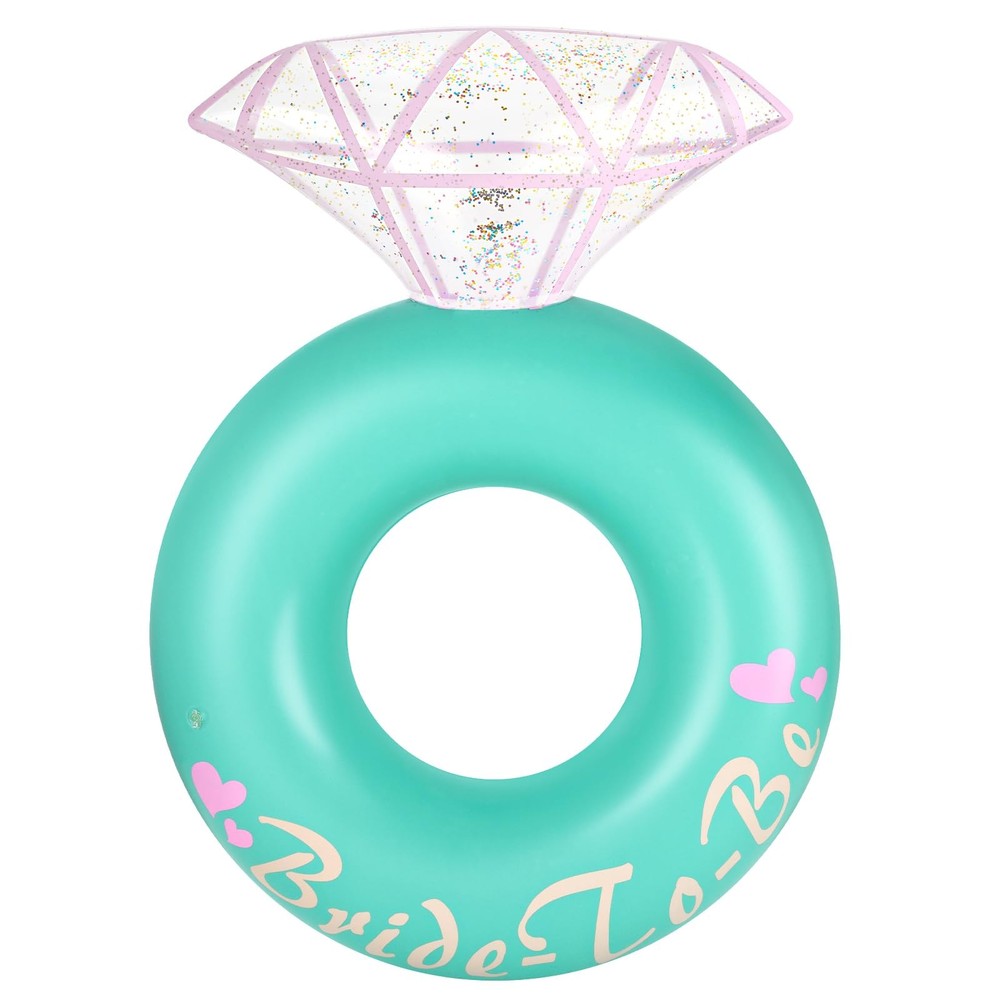 Pool Floats, Inflatable Diamond Ring Pool Float, Large Engagement Ring Floati…