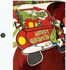 TeePolly Merry Christmas Banner Party Supplies Whoville Xmas Decorations