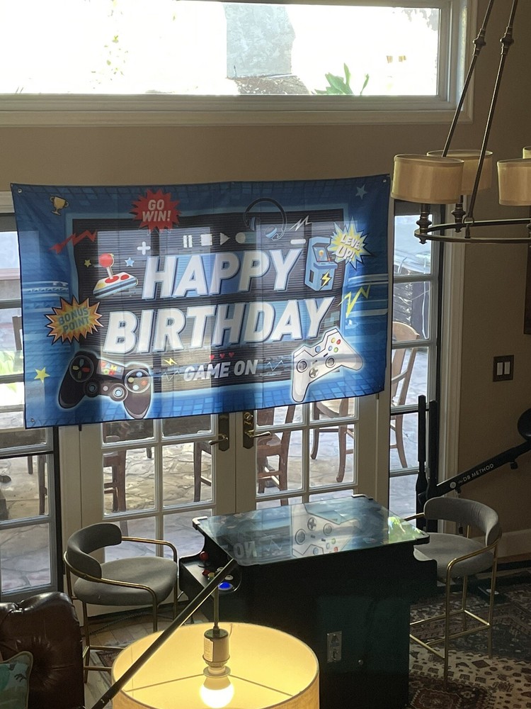 video game party decorations
