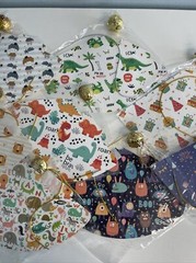 Assorted Children’s Birthday Party Supplies Various Cone Hats, balloons, garland
