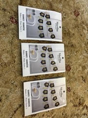 NWT pack Martha Stewart Halloween Banner Black/Gold Party Decoration bundle