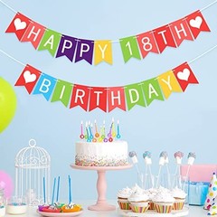 «124 Pcs DIY Glitter Letter Banner – Customizable Birthday Party Decor, Reusable