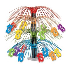 Beistle «13» cascade centerpiece, Multicolored