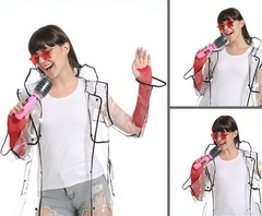 Durable Inflatable Microphones – Set of 6 in Random Colors for Karaoke & Parties