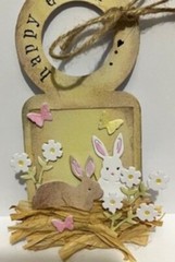 Vintage Happy Easter Party Bottle Tags – Single/Set of 3/Set of 6