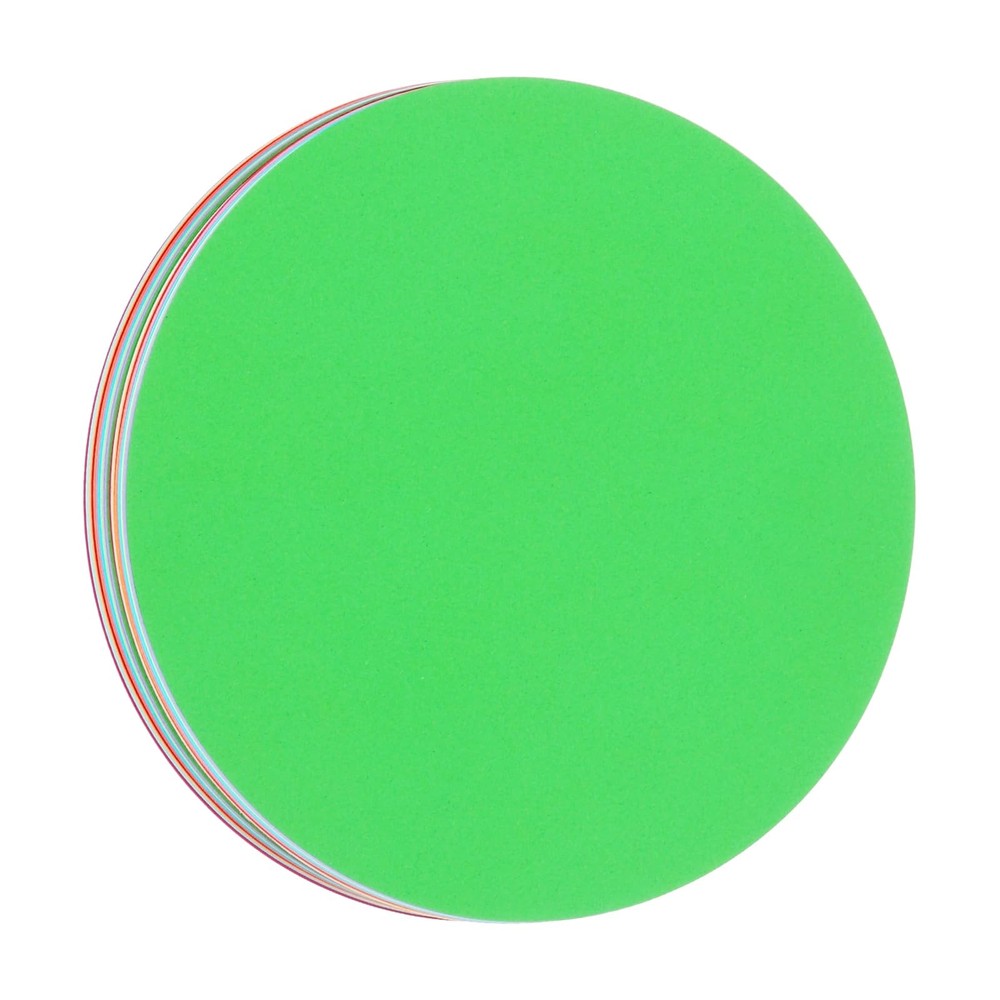 30 PCS Circle Cutouts Paper 8 Inch Round 200GSM/75LB Cardstock Assorted Color