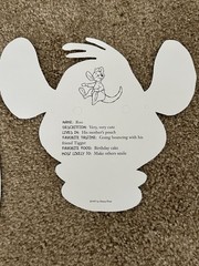 Vintage Disney 1995 Winnie The Pooh Party Streamer Character Face Decorations