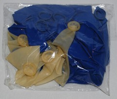 New Metallic Blue Birthday Balloons & Party Decoration Supplies Kit