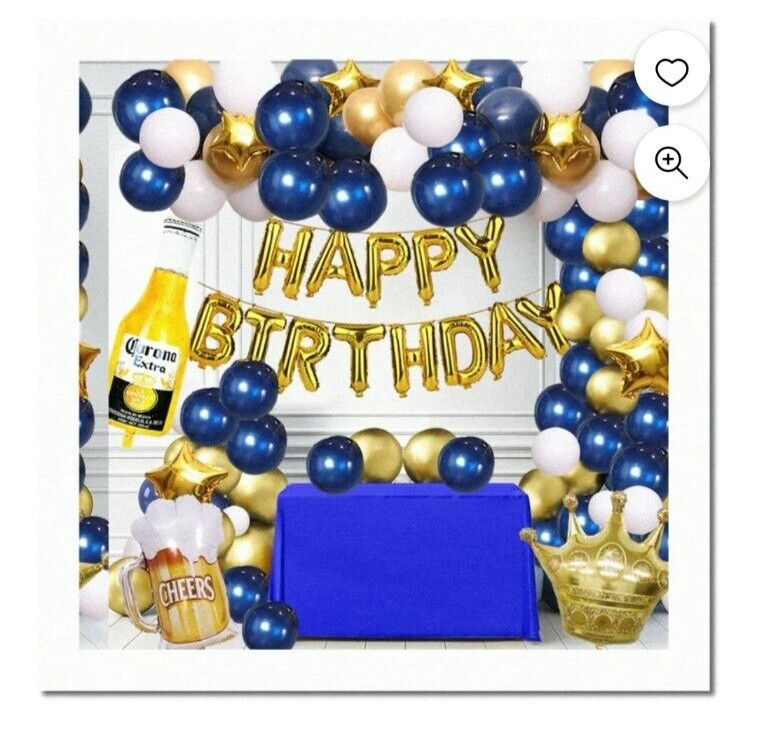 Corona Beer Party Balloons Supplies / Decorations ~ 21 + pcs~( No B Letter)