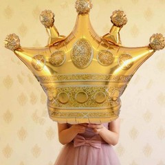 Stunning Gold Crown Balloons – 14PCS Set for Birthday, Wedding, and Celebrations