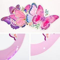 Butterfly Banner Party Decorations, Hanging Swirls Decorations Ceiling Decor …