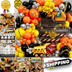 ALL-IN-1 Balloon Arch Kit with BONUS Caution Tape & Truck Balloons – Balloons…