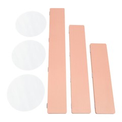 3PCS Foldable Paper Columns Display Centerpiece Stands Birthday Display Stands