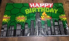 Teenage Mutant Ninja Turtle Tmnt Birthday Party Supplies Table Cloth 20 Napkin/p