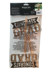 «Congrats Grad» Centerpiece Sticks 16″ x 9 1/4″ 6 Pcs