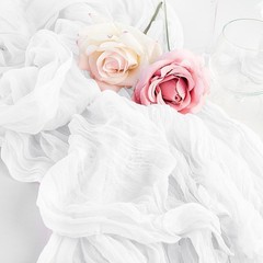 Cheesecloth Table Runner – 10ft Boho Gauze , Bridal Shower Decorations, Wedding