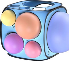 13 Sizes Balloon Sizer Cube Box (2-12 Inch), Collapsible Balloon Measurement …