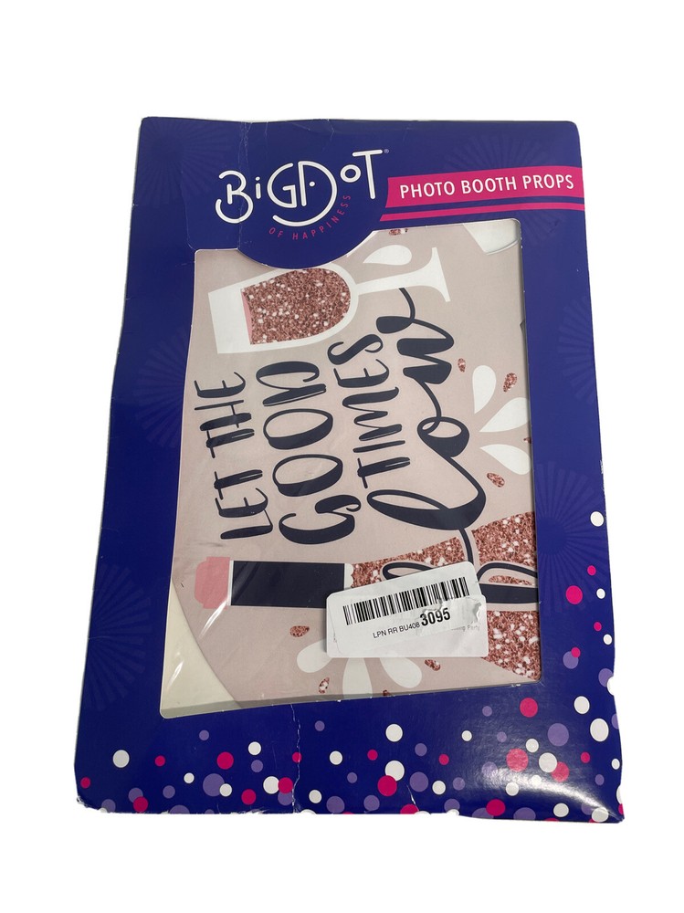 Big Dot of Happiness But First, Wine – Wine Tasting Party Photo Booth Props Kit