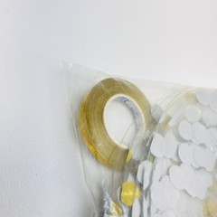 Gold/Silver 12Pieces 18 Inches Party Balloons With Gold & Silver String Tape