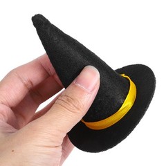 mini witch hats Witch Hat Wine Bottle Toppers Halloween Party Supplies