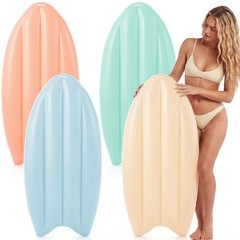 Inflatable Surfboard Decorations 33 Inch Macaron Color 4 Pcs – Beach Party Props