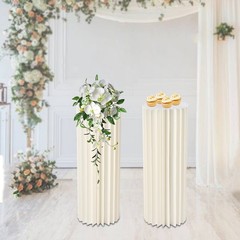 2Pcs Party Floral Stand Wedding Centerpieces Cardboard Vase For Party Decor