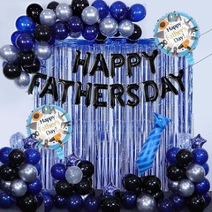Fathers Day Decorations Banner Balloons Kit Party Supplies Gift Festive