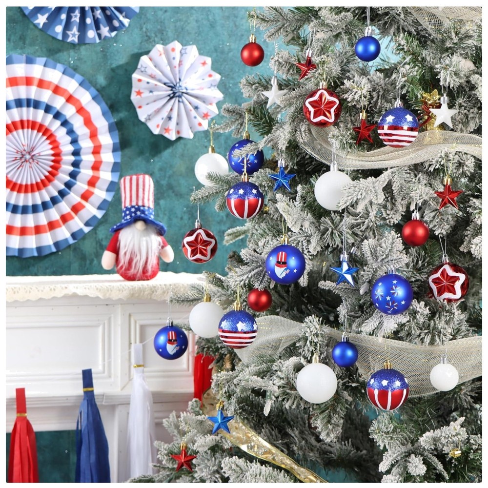 July 4th Patriotic Decorations with Unique Designs