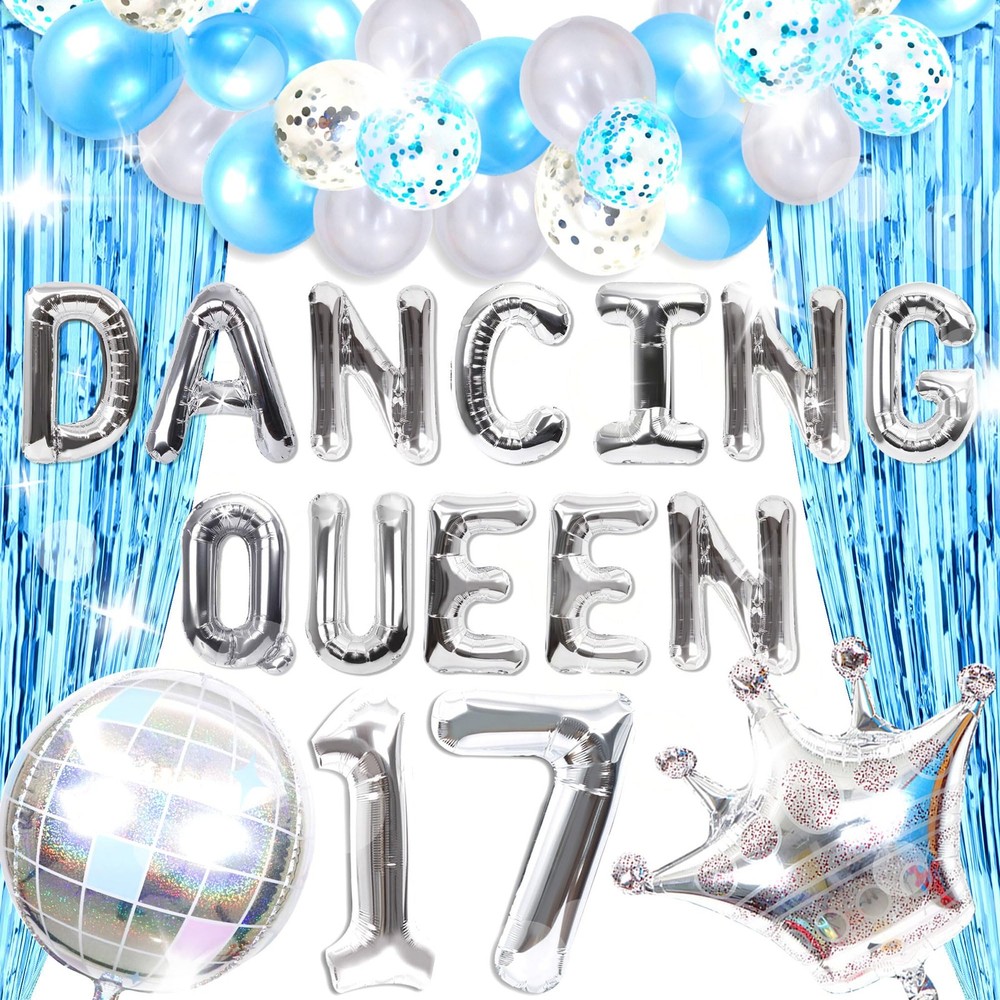 37 PCS Dancing Queen 17 Balloons Dancing Queen Mamma Mia Party Decorations 17…