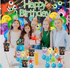 31 pc MONSTER BASH Birthday Party Supplies. Please read description below
